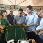 Camilo entrega trecho Potengi-Campos Sales da CE-292 e vistoria obras de açude no Cariri Oeste