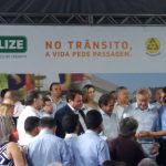 Prefeito de Campos Sales participa da solenidade de lançamento do SINALIZE.