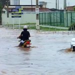 Ceará tem chuva em mais de 120 cidades; Juazeiro do Norte registra alagamento