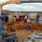 Moésio Loiola visita as obras em andamento no município