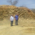 PREFEITO MOÉSIO LOIOLA ESTEVE VISITANDO NO FIM DE SEMANA, AS OBRAS DE CONSTRUÇÃO DO AÇUDE DA AGROVILA ARIZONA