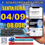 SESSÃO ORDINÁRIA DA CÂMARA MUNICIPAL DE CAMPOS SALES – CE – 04/09 – AO VIVO