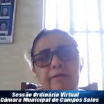 CÂMARA MUNICIPAL DE CAMPOS SALES – SESSÃO ORDINÁRIA VIRTUAL 30/10 – AO VIVO