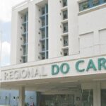 Unidade de Campanha do Hospital Regional do Cariri está sendo montada