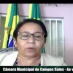 CAMPOS SALES CEARÁ – CÂMARA MUNICIPAL – SESSÃO ORDINÁRIA VIRTUAL – 18/06 – AO VIVO