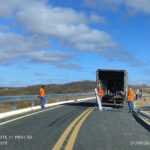 CAMPOS SALES CEARÁ – AÇUDE POÇO DE PEDRA RECEBE INSTALAÇÃO DE GUARD RAIL PARA SEGURANÇA DA POPULAÇÃO