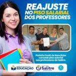 Salitre Ceará – Prefeito Dodó de Neoclides concede reajuste ao Piso Salarial dos Professores