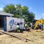 OBRAS DA ADUTORA QUE VAI LEVAR ÁGUA PARA O MIRANTE 