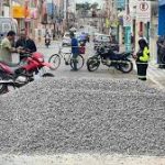 Monte de brita em pista causa acidente com morte de idosa em Juazeiro do Norte