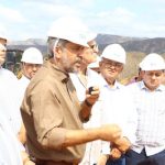 Governador Elmano vistoria obras da Transnordestina no Ceará