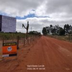 PE-700: Obra de pavimentação avança entre Araripina e a divisa com o Ceará
